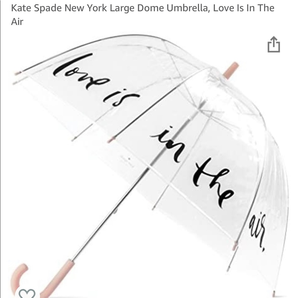 BRAND NEW in unopened box! Clear umbrella for wedding/photoshop/prop